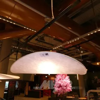 6 LED-plafondzeilen van vilt