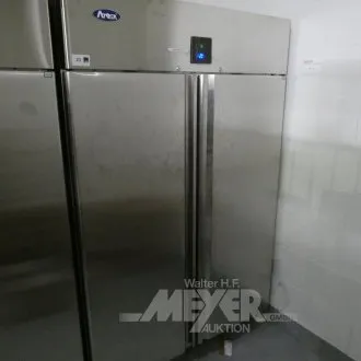 Gastro freezer, stainless steel, double door