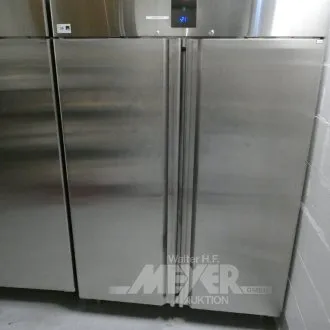 Gastro freezer, stainless steel, double door
