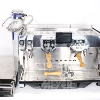 Professional double portafilter espresso machine, 400 V