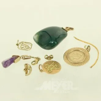 Petit lot d'or cassé