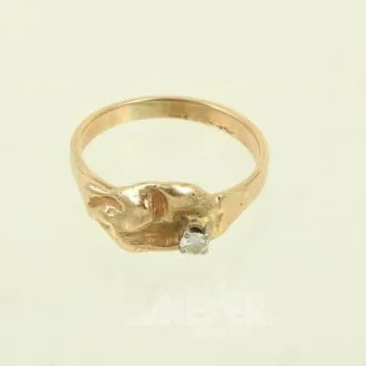 Ring met 1 kleine briljant
