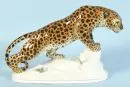 Figurine - Léopard "Schwarzburger Werkstätten"