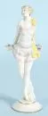 Figurine - Danseuse "Thüringen" – Porcelaine, polychrome, sur socle rond, H= 19 cm, dessin Adolf Oppel