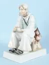 Figurine - Paysan hongrois à la collation "Zsolnay Pecs"