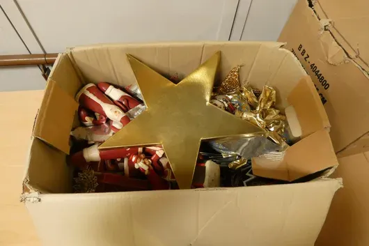 Konvolut Dekoartikel, Weihnachten