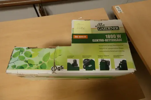 Электропила Mr. Gardener, без цепи