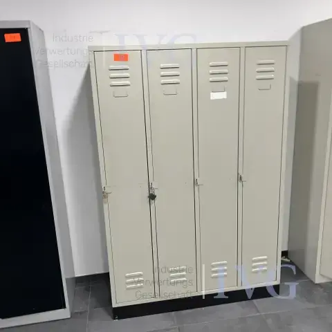 Stalen locker 4-deurs