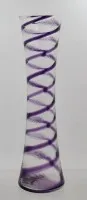 Thread vase, older, Scandinavia?, approx. H 35 cm