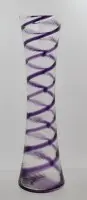 Thread vase, older, Scandinavia?, approx. H 35 cm