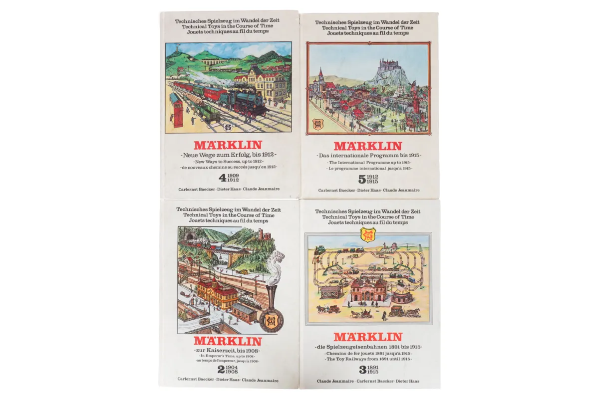 4 каталога игрушек Märklin