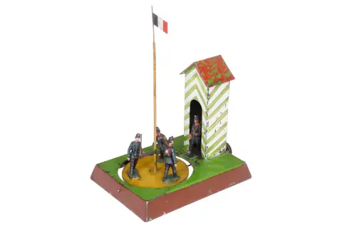 Antiek aangedreven model