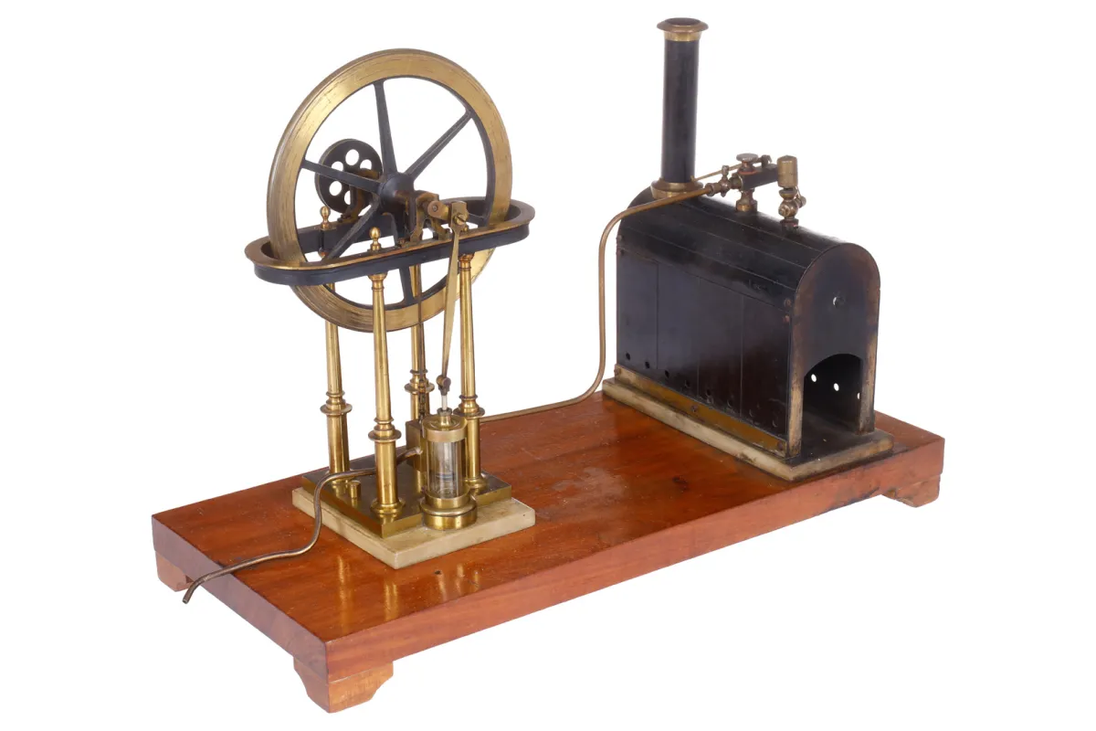 Modèle pédagogique Radiguet d'une machine à vapeur