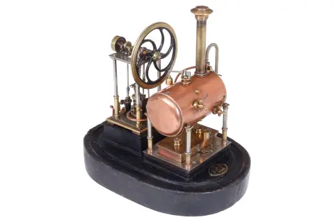 Uitzonderlijke model scheepsmachine