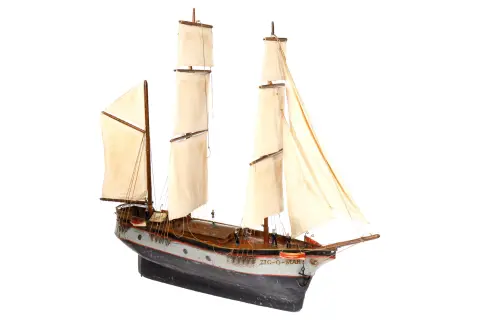 Frans 3-mast zeilschip ”Zig-O-Mar”