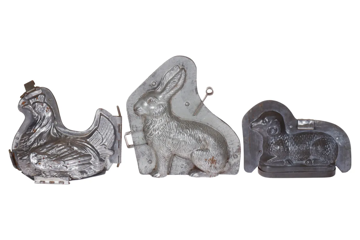 3 moules à chocolat