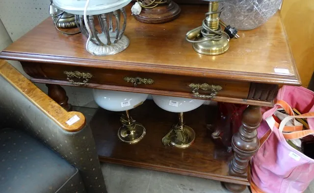 1 console table with mirror
