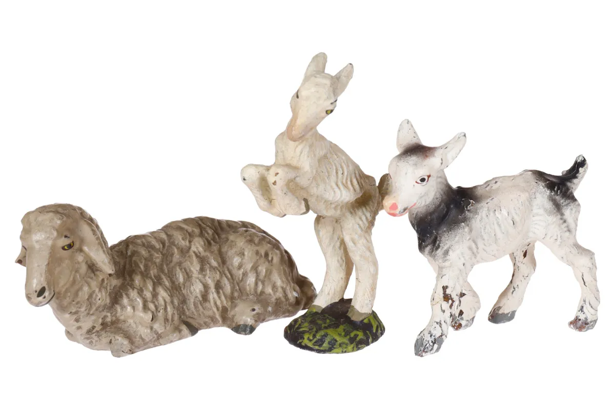 3 figurines Lineol