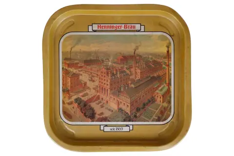 Reclameblad Henninger Bräu