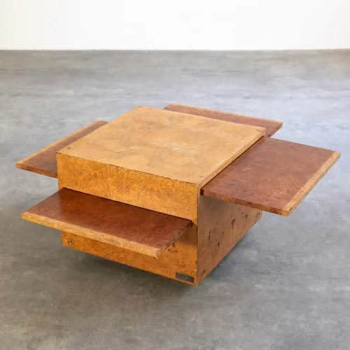 Gabriella Crespi – Coffee table model Cubo Magico from the Plurimi series