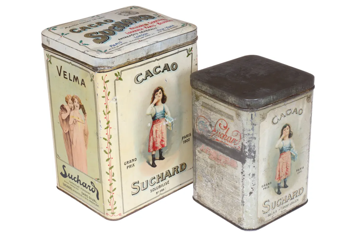 2 puszki Suchard Cacao