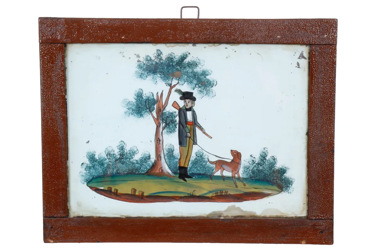 Image sous verre