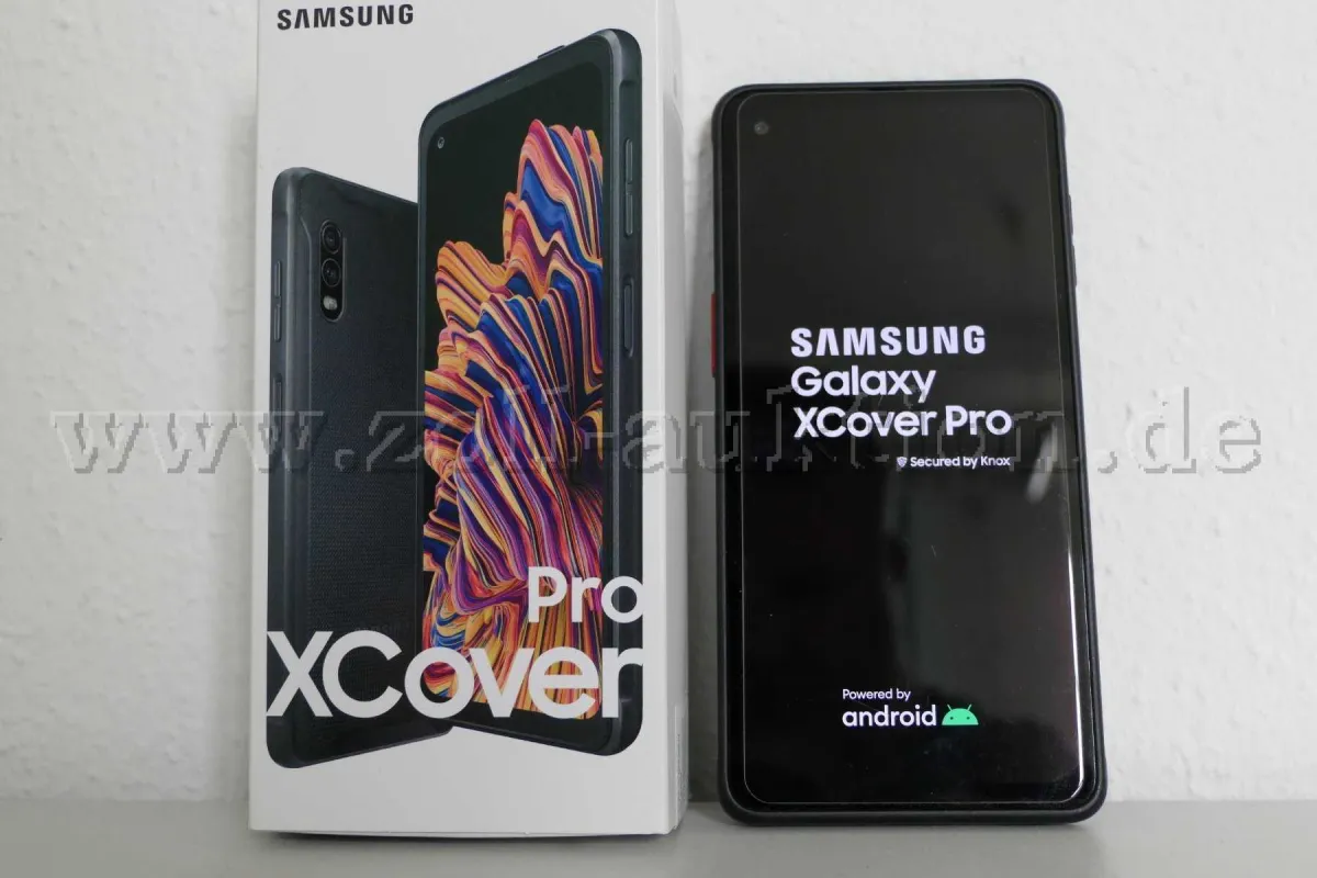 5 smartphones Samsung Galaxy XCover Pro modèle : SM-G715FN/DS - 64GB