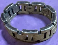 Zilveren kettingring 925, maat 69, 8,61 gr