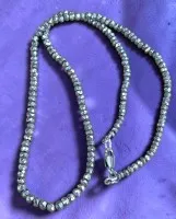 Zilveren ketting 925, L 45 cm, 13,76 gr