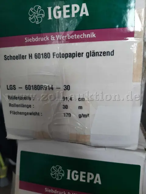 2 упаковки фотобумаги, Schoeller глянцевая