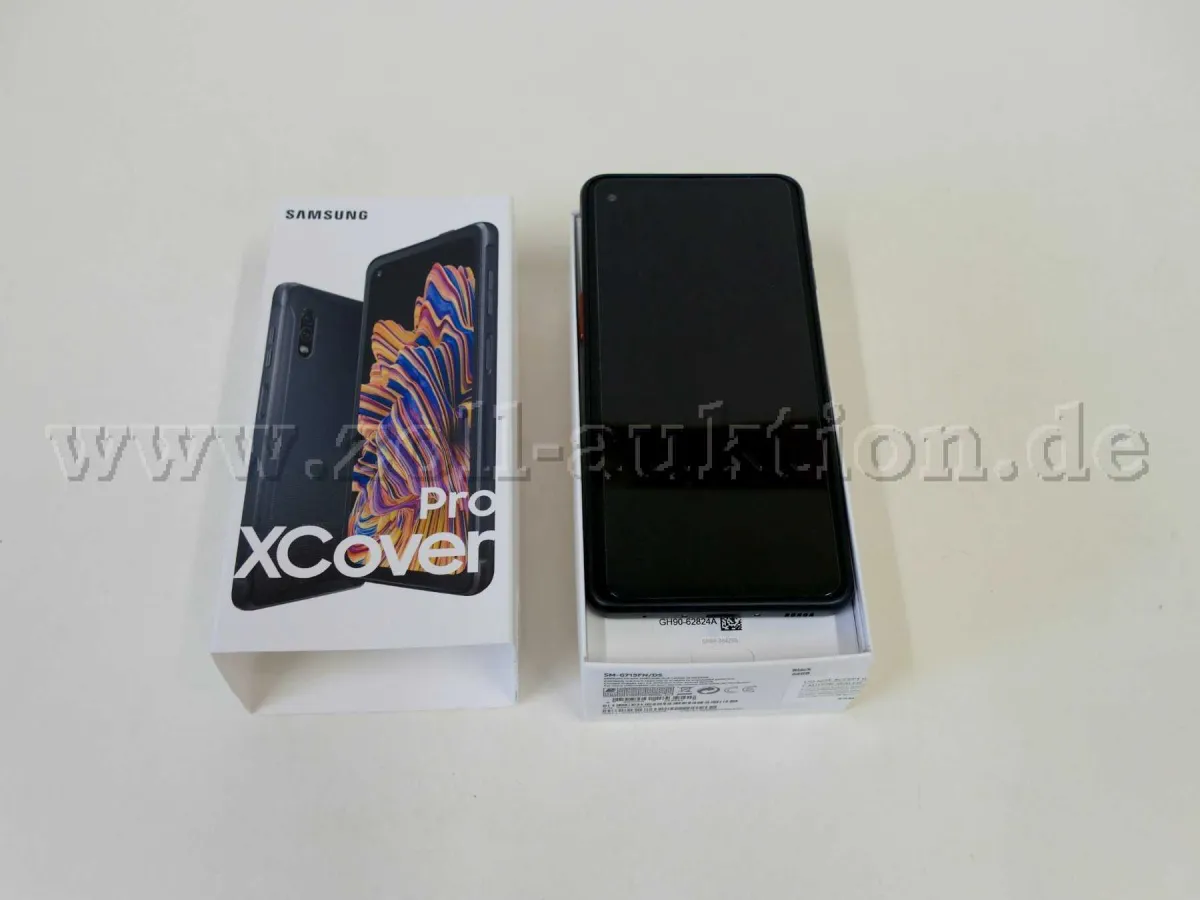 1 mobile phone Samsung Galaxy XCover Pro SM-G715FN/DS - 64GB, used