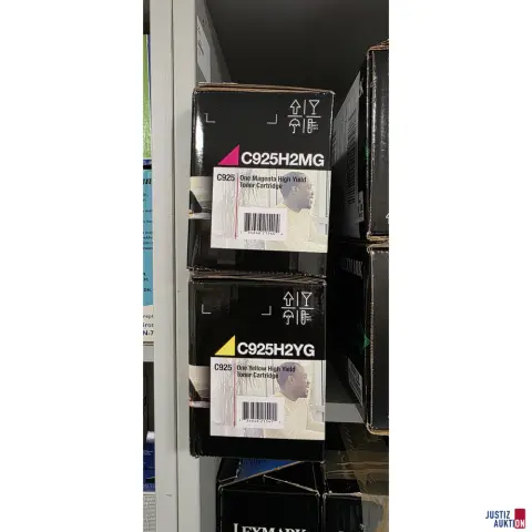 Тонер C925H2 пурпурный и желтый для Lexmark