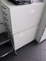 2 filing cabinets