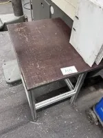 1 table with 2 chairs