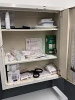 1 first aid cabinet