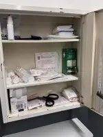 1 first aid cabinet