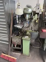 1 Ixion drill press with stand and additional drill head
