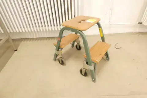 Haca - Ladder step, double-sided, rollable
