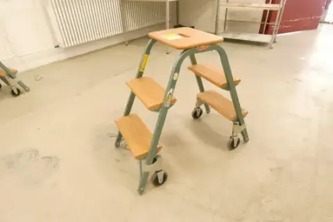 Haca - Ladder step, double-sided, rollable