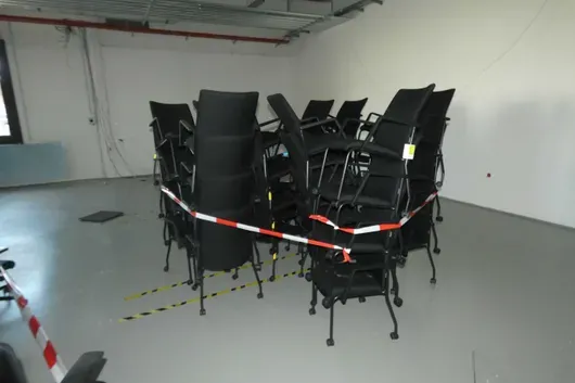 Bundle of visitor chairs