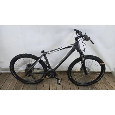 Mountain bike, grey, white