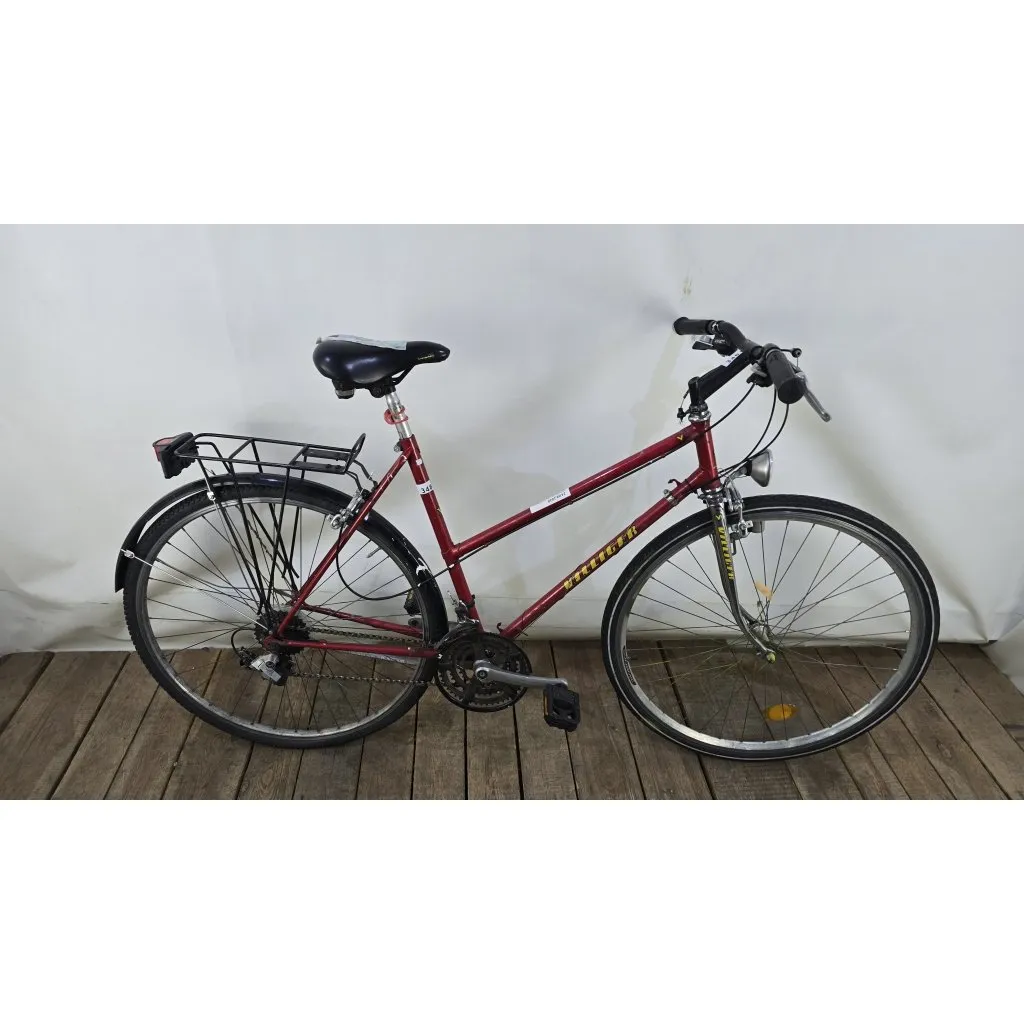 Da-Rad Viliger red bicycle