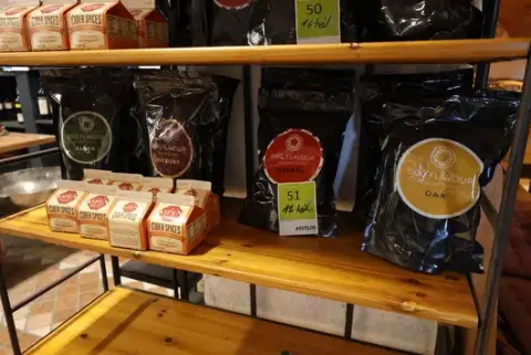 17 teilig BBY Flavour Wood Chips / Cider Spices