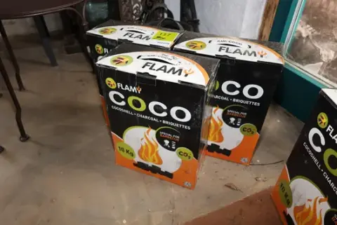 3 x 10 Kg Flamy Coco Kokosbriketts