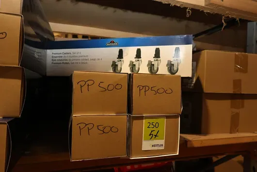 5 x Karton Napoleon Karton Lenkrollen Nachrüstset