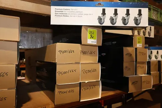8 x Karton Napoleon Karton Lenkrollen Nachrüstset