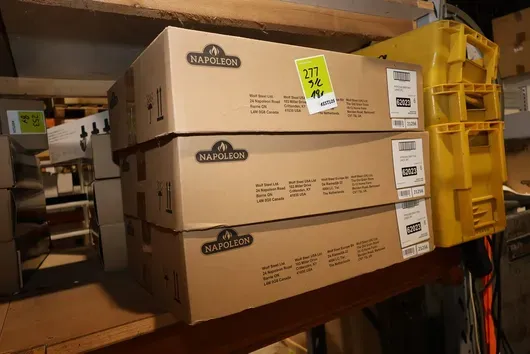 18 x Napoleon Aluminium Fettauffangbleche