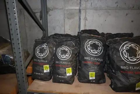 5 x 5 kg BBQ Flavour Holzkohle