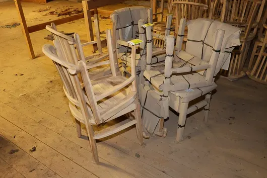 8 x Stuhl aus Holz