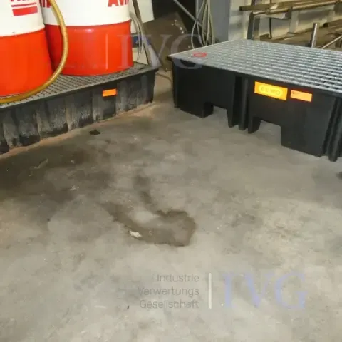 Opvangbakken voor gevaarlijke stoffen